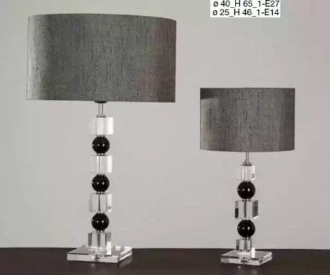 Classic bedside lamp gray table lamp luxurious table lamp lamp