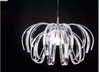 Crystal Pendant Light Chandelier 1 Lamp Hanging Light Ceiling Light
