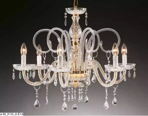 Luxurious ceiling light chandelier crystal lamp lamp lights