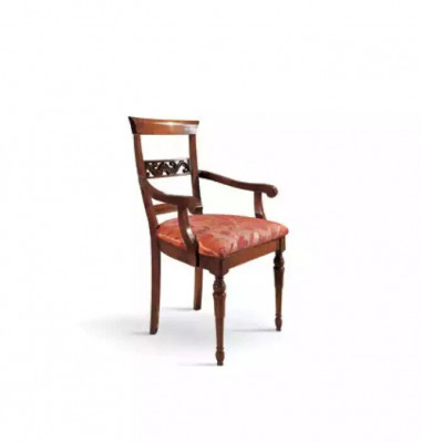 Living room chair design dining room wooden chairs upholstery with armrests new