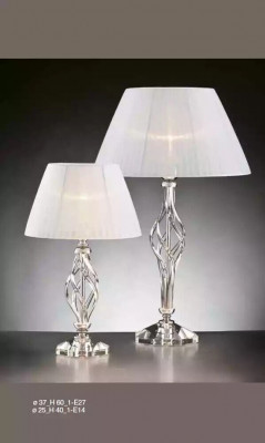 Antique Style Table Lamp Crystal Light White Table Lamp New