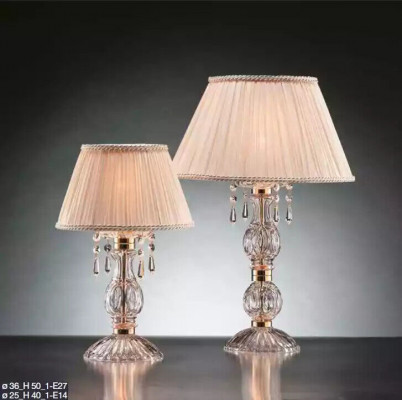 Antique style table lamp chandelier crystal table lamp