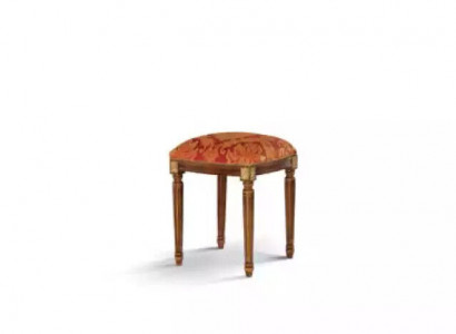 Stool Armchair Design Upholstery Footstool Classic Textile New Ottoman