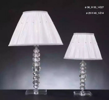 Table lamp white table lamp crystal chandelier modern lamps new