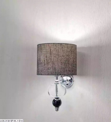 Gray modern wall lamp wall chandelier living room decor style