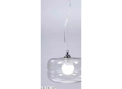 Modern Transparent Hanging Chandelier Pendant Lamp Ceiling Design
