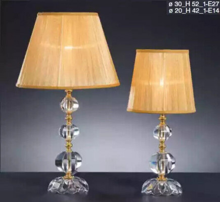 Classic crystal table lamp, crystal chandelier, stylish lamp, new
