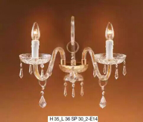 Classic Wall Lamp Luxury Chandelier Crystal Lamp Lustre Style