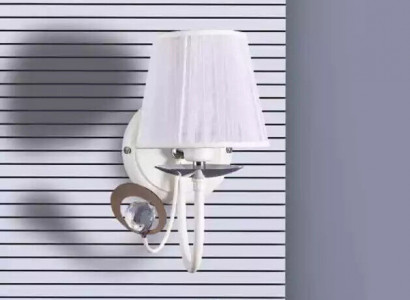 White Wall Sconce Designer Luxury Lamp Chandelier Classic Style