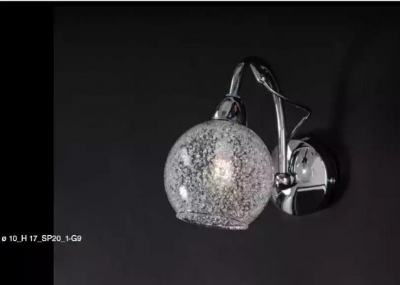 Silver Wall Chandelier Classic Pendant Lamp Luxury Designer Lamp
