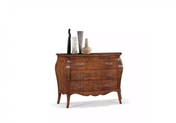 Designer furniture dresser cabinet brown luxury wood Italian furniture new