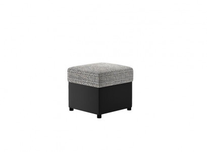 Upholstered Design Stool Design Footstool Ottoman Seat Textile Chaise Lounge