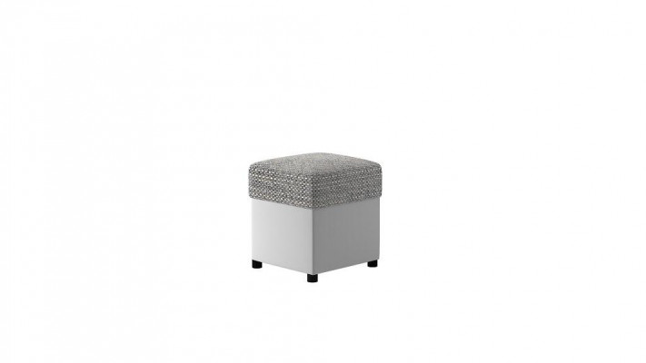 Designer luxury stool upholstered seat textile relax side sofa bench