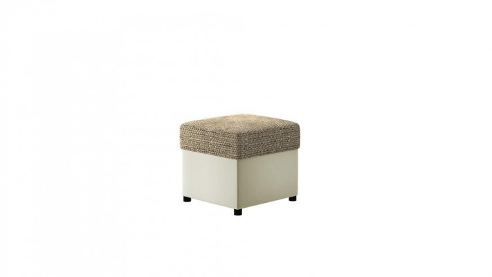 Upholstered Design Stool Design Footstool Ottoman Seat Textile Chaise Lounge