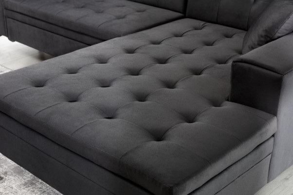 Design living landscape L-shaped corner sofa couch upholstery fabric suite sofa corner new