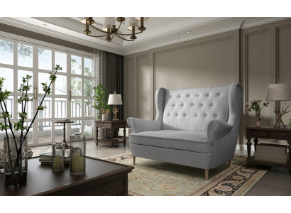 Sofa 2-seater sofa seat couch upholstery set couches modern new two-seater