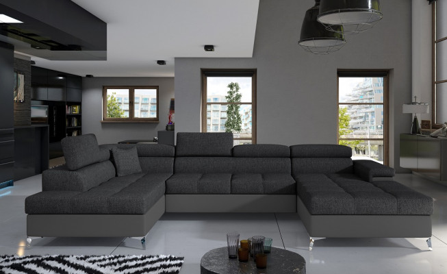Fabric U-shape couch living area corner sofa suite design modern sofa modern new