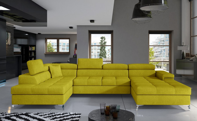 Fabric U-shape couch living area corner sofa suite design modern sofa modern new