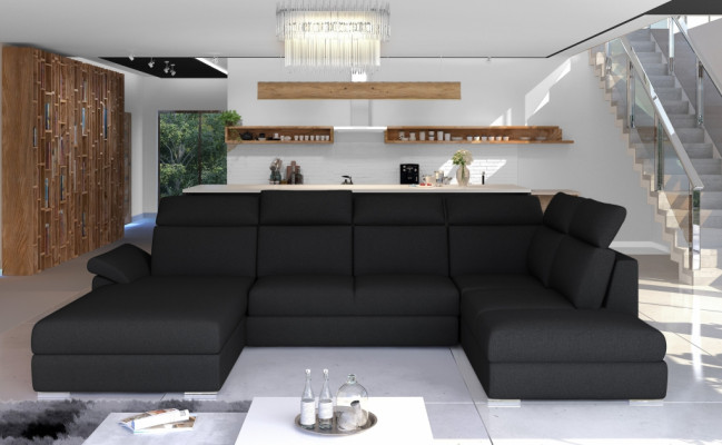 Corner sofa fabric corner suite U-shaped sofa couch design couch upholstery textile modern