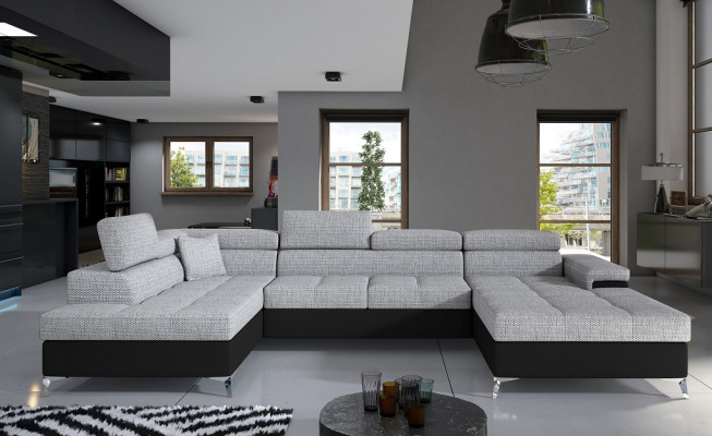 Fabric U-shape couch living area corner sofa suite design modern sofa modern new