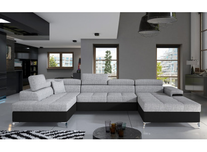 Fabric U-shape couch living area corner sofa suite design modern sofa modern new