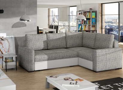 Design corner sofa, sofa bed with bed function, couch, leather, upholstery, fabric sofas, new 1469