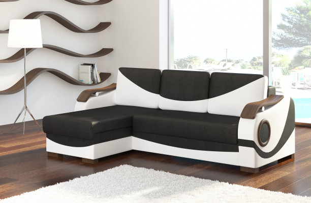 Sofa bed function, functional sleeper sofa, corner sofa, textile fabric couch upholstery set.