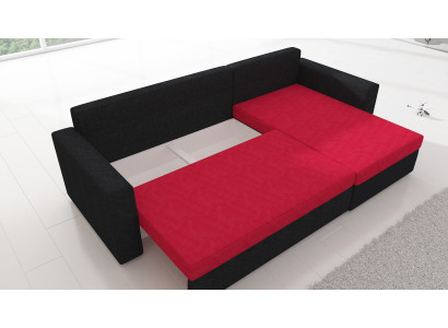 Design corner sofa sleeper sofa bed function couch leather upholstery textile sofas new 502
