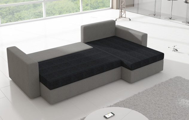 Classic corner sofa bed couch upholstered corner suite corner sofa bed function