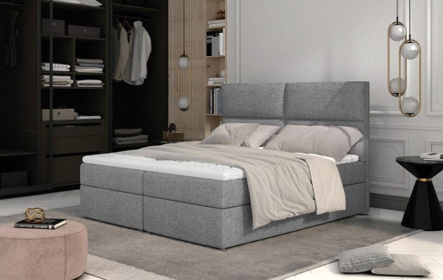 Designer Bett Chesterfield Textile Hotel Beds Double Bedroom Luxury 180x200