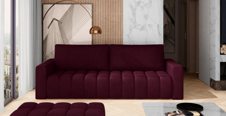 Classic Three-Seater Couches Upholstered Sofa 3-Seater Textile Couches Fabric Sofa New