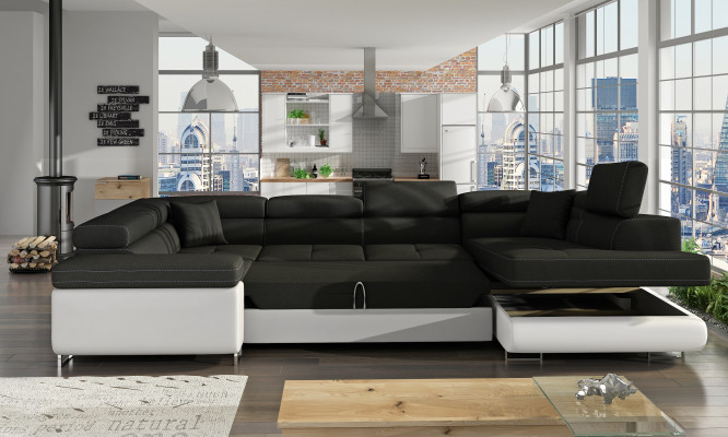 Sectional sofa, sleeper sofa, couch, upholstery, corner suite, bed function