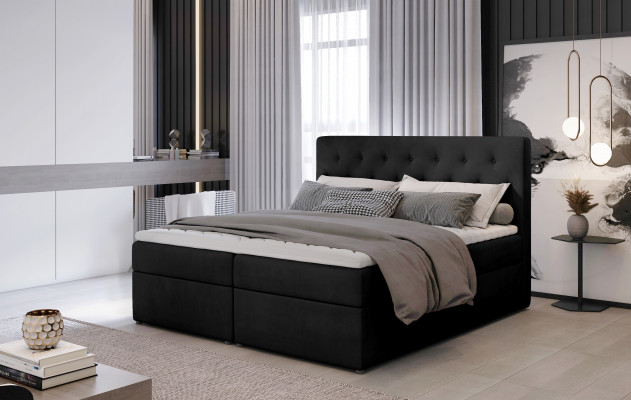 Bed Cushion Design Luxury Hotel Beds Double 180x200cm Sleeping Room Fabric