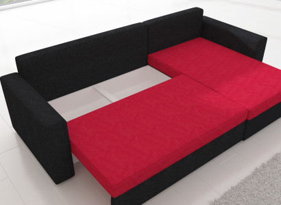 Classic corner sofa bed couch upholstered corner suite corner sofa bed function