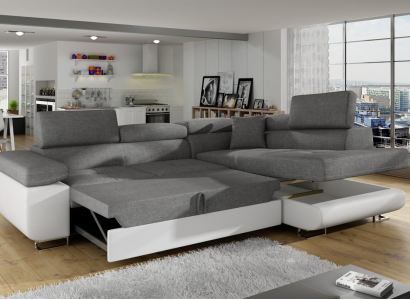 Classic design corner sofa, couches, bed function couch, upholstery, textile sofas.