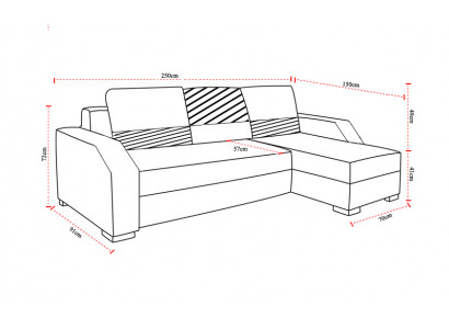Sofa bed sofa upholstery living room corner sofa functional couch textile seat