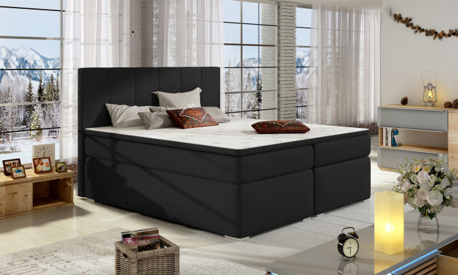 Leather bed upholstery bed box spring beds 180x200cm bed drawer mattress