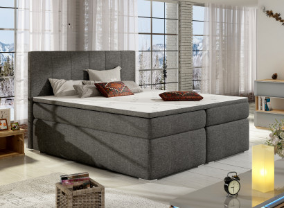 Leather bed upholstery bed box spring beds 180x200cm bed drawer mattress