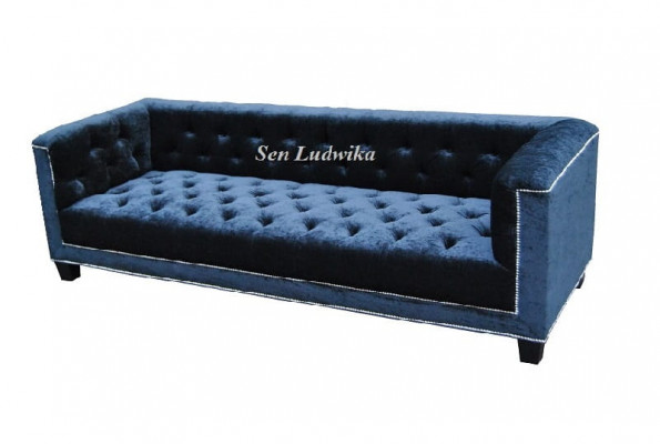 Elegant design couch upholstery Chesterfield sofa couches sofas three-seater velvet