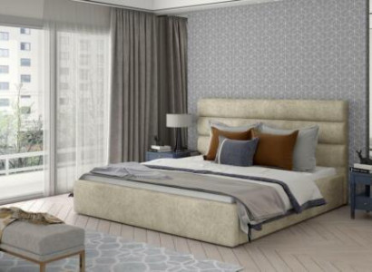 Designer bed upholstered bed double bed royal beds double bed bedroom NEW