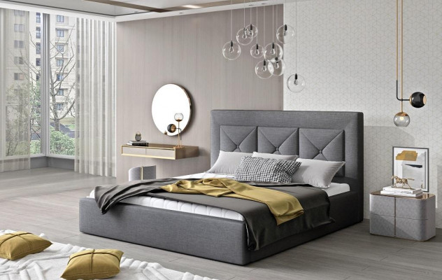 Classic Bed Modern Style Double Wood Hotel Beds 220x220 Bedroom New