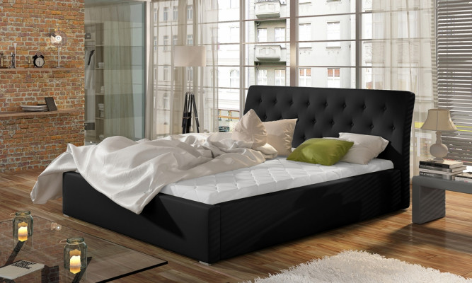 Upholstered bed beds bed hotel upholstery designer double decor luxury design