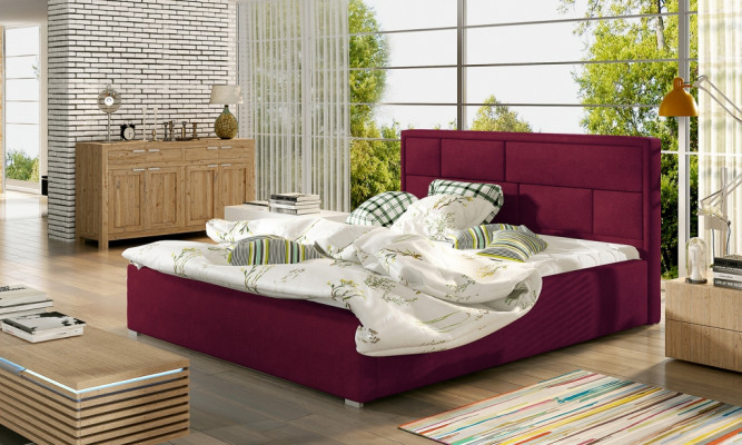Designer bed bedroom, beds, textile, hotel, luxury, upholstery, robust