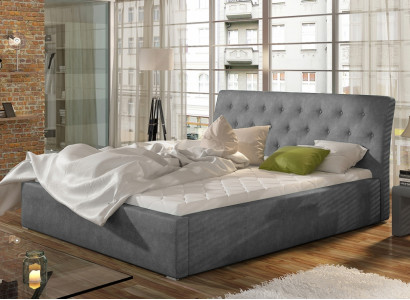 Upholstered bed beds bed hotel upholstery designer double decor luxury design