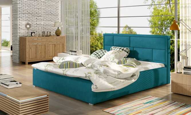 Designer bed bedroom, beds, textile, hotel, luxury, upholstery, robust