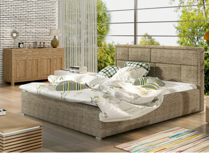 Designer bed bedroom, beds, textile, hotel, luxury, upholstery, robust