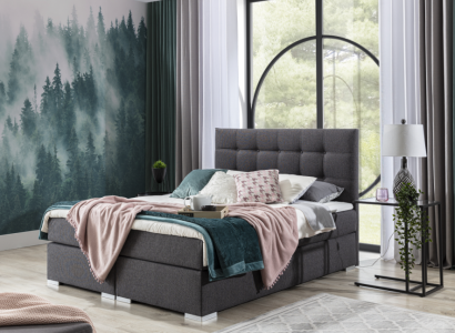 Complete set: mattress & topper box spring bed upholstered beds textile fabric