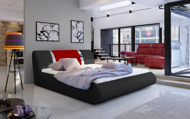 Luxury bedroom bed decor cushion design 180x200cm double hotel beds