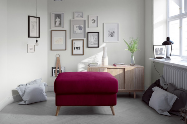 Ottoman Pouf Sofa Cushion Side Stool Footstool Ottoman Furniture Stool Pink