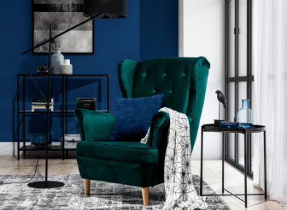 Lounge ear chair club designer furniture TV sofa chair velvet upholstery seat new